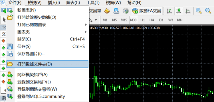 OANDA掛單持倉指標的下載