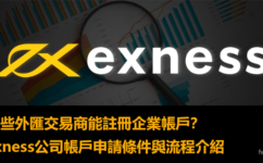 哪些外匯交易商能註冊企業帳戶？Exness外匯平台公司帳戶申請條件與流程介紹