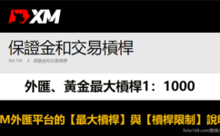 XM外匯平台的【最大槓桿】與【槓桿限制】說明（外匯、黃金最大1000倍槓桿）